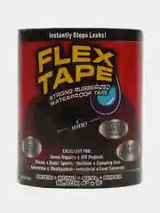 Черный водонепроницаемая изоляционная лента Flex Tape 4" (Черная) / клейкая лента / изолента