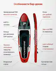Сап борд. Powerfans SUP-доска, 320х84 см