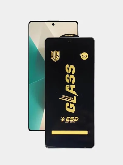 Защитное стекло OG для Xiaomi Redmi Note 13 5G / Poco X6 / Сяоми Редми Нот 13 5Г / Поко Х6