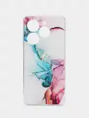 Ледяной силиконовый чехол на Tecno Spark Go 2024/20C / Текно Спарк Го 2024/20C с рисунком