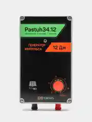 Электропастух Pastuh 12 Дж, 12/220V, 415 км, для лошадей, коров, овец, медведей