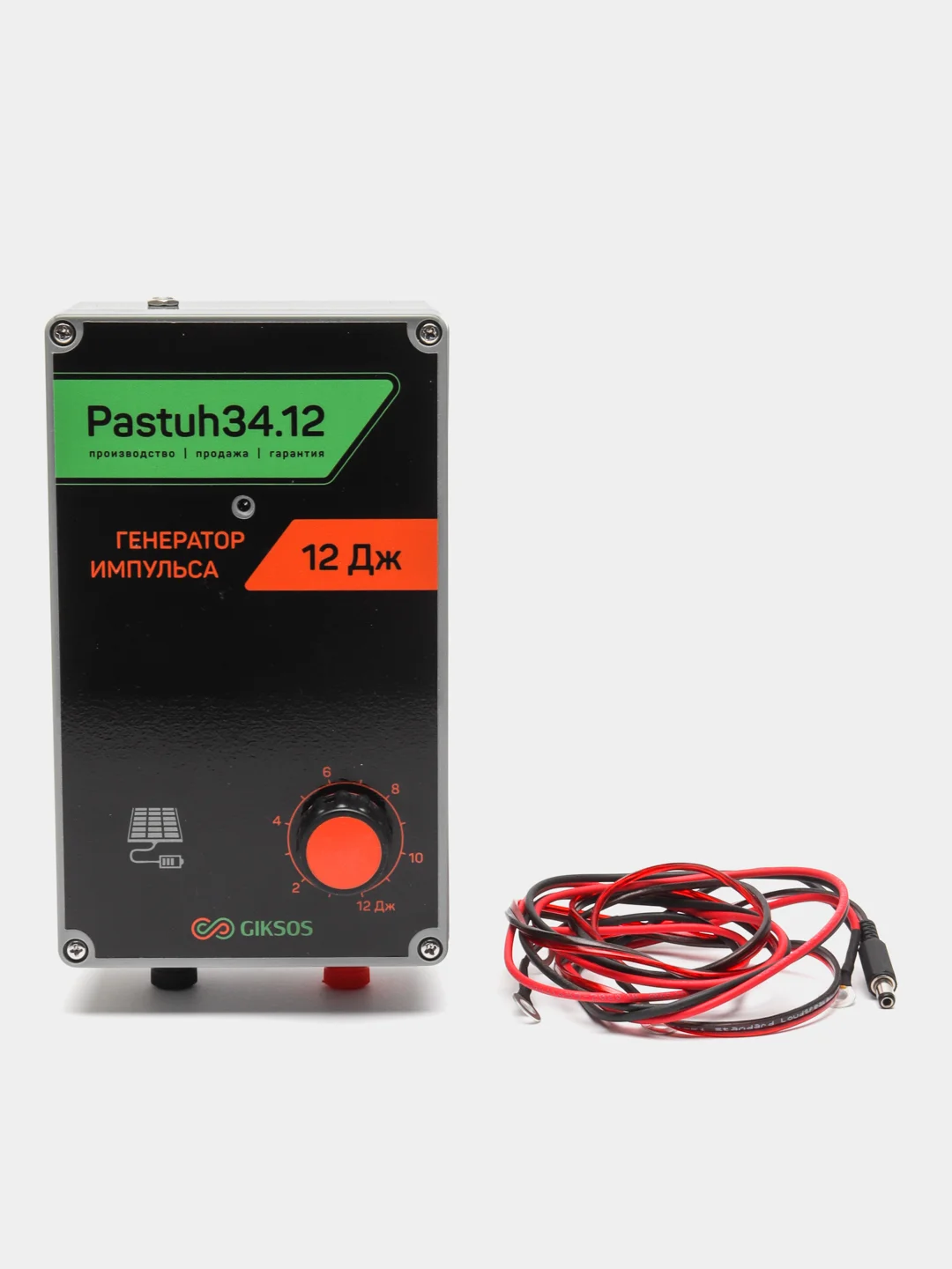 Электропастух Pastuh 12 Дж, 12/220V, 415 км, для лошадей, коров, овец, медведей