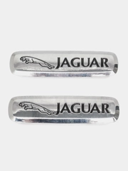 Шильдик логотип на автоковрик Jaguar