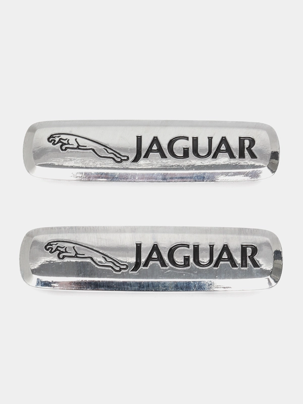 Шильдик логотип на автоковрик Jaguar