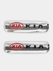 Шильдик логотип на автоковрик Kia
