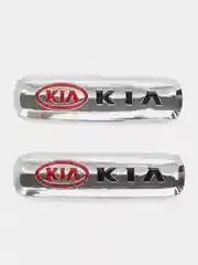 Шильдик логотип на автоковрик Kia