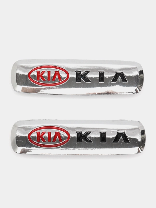 Шильдик логотип на автоковрик Kia