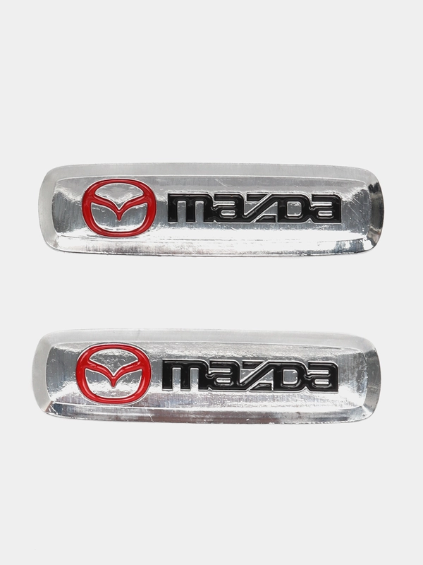 Шильдик логотип на автоковрик Mazda