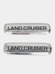 Шильдик логотип на автоковрик  Land Cruzer