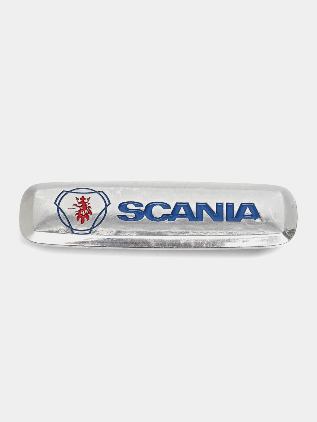 Шильдик логотип на автоковрик Scania