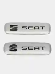 Шильдик логотип на автоковрик Seat