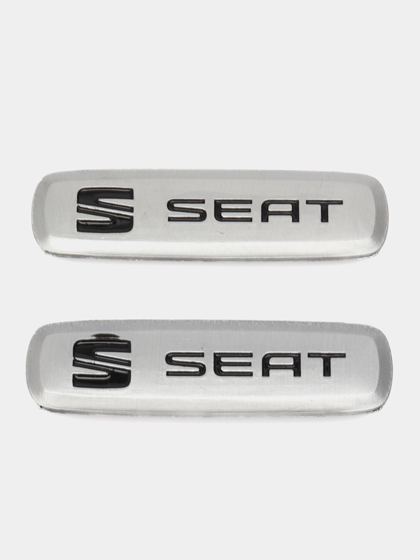 Шильдик логотип на автоковрик Seat
