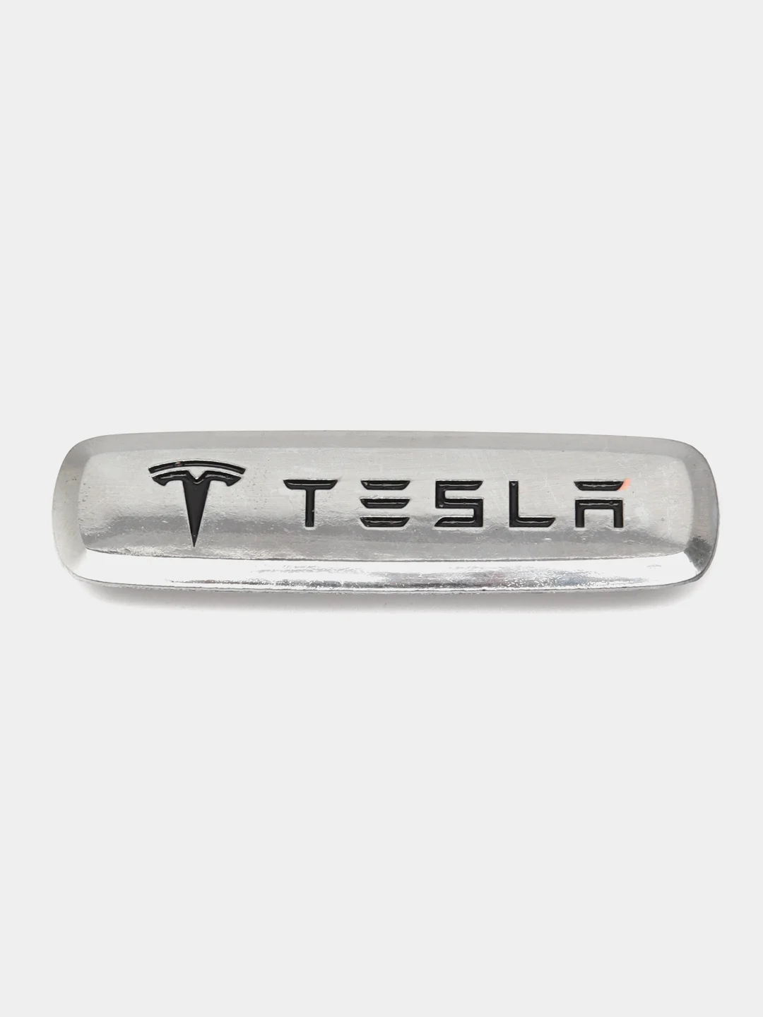 Шильдик логотип на автоковрик Tesla