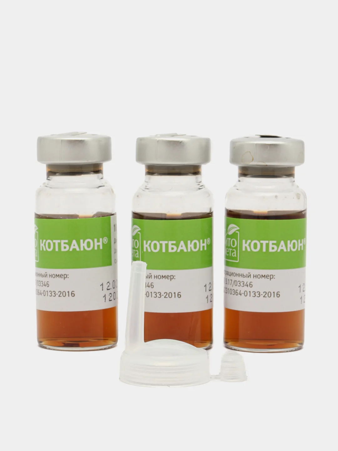 Кормовая добавка для кошек и собак Фитодиета Котбаюн 3*10мл