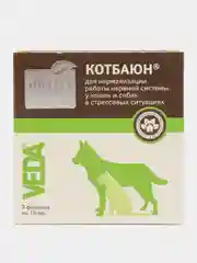 Кормовая добавка для кошек и собак Фитодиета Котбаюн 3*10мл