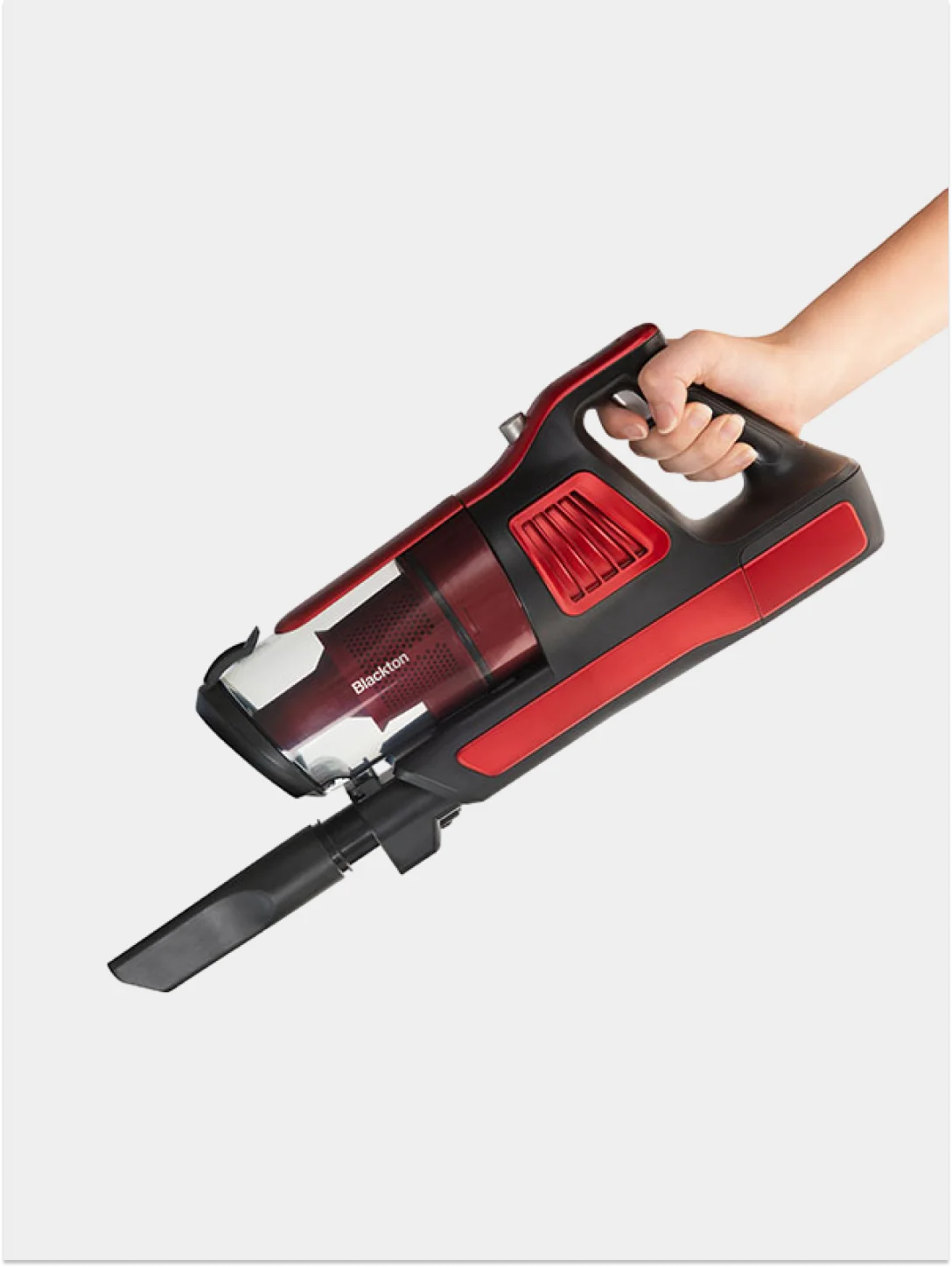 Красный беспроводной пылесос 2 в 1 Blackton Bt VCA1401B