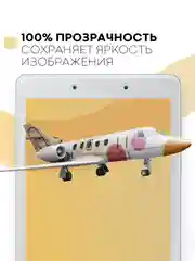 Защитная пленка для планшета Samsung Galaxy Tab A 8.0 2019 КАРТОФАН глянцевая/матовая