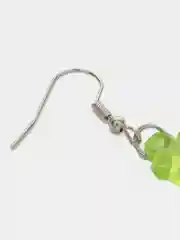 Желтый серьги с мишкой