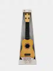 Бордовый детская игрушка Укулеле с медиатором