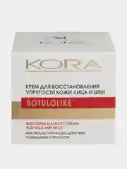 Крем для восстановления упругости кожи лица и шеи KORA, 50 мл