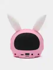 Розовый беспроводная портативная Bluetooth-колонка, динамик, игрушка ночник "Покемон Пикачу"