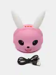 Розовый беспроводная портативная Bluetooth-колонка, динамик, игрушка ночник "Покемон Пикачу"