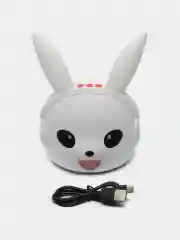 Белый беспроводная портативная Bluetooth-колонка, динамик, игрушка ночник "Покемон Пикачу"