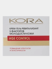 Крем-гель Ревитализант "5 факторов молодости кожи" KORA, 50 мл