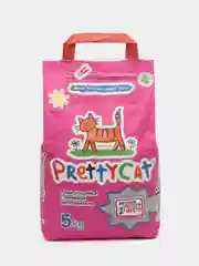 Комкующийся бентонитовый наполнитель для кошачьего туалета PrettyCat Euro Mix, 5 кг