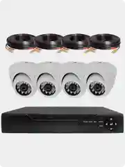 Комплект видеонаблюдения AHD 5Мп Ps-Link KIT-A504HD 4 камеры для помещения