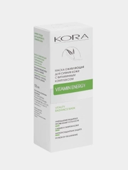 Маска оживляющая для сияния кожи с витаминным комплексом KORA, 100 мл