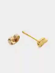 Золотой женские серьги, серебряные гвоздики