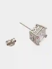 Серьги-гвоздики "Квадрат", 1 см