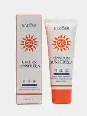 Белый солнцезащитный крем от загара для лица и тела SPF50+, увлажняющий с коллагеном