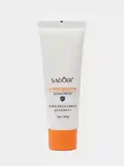 Оранжевый солнцезащитный крем от загара для лица и тела SPF50+, увлажняющий с коллагеном