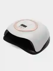 Лампа для гель Luazon LUF-12, UV/LED, 168 Вт, 42 диода, таймер 10/30/60/99 с, бело-золотая
