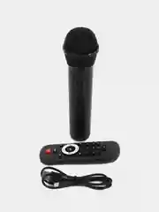 Хром колонка Bluetooth с LED-подсветкой ZQS 60Вт (USB/SD/AUX/FM) + микрофон/пульт