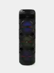 Хром колонка Bluetooth с LED-подсветкой ZQS 60Вт (USB/SD/AUX/FM) + микрофон/пульт