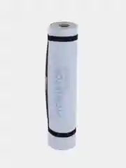 Коврик для фитнеса и йоги ONLYTOP, 183х61х0,6 см, цвет серый/фиолетовый