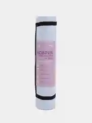 Коврик для фитнеса и йоги ONLYTOP, 183х61х0,6 см, цвет серый/фиолетовый