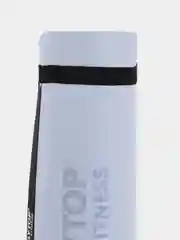 Коврик для фитнеса и йоги ONLYTOP, 183х61х0,6 см, цвет серый/фиолетовый