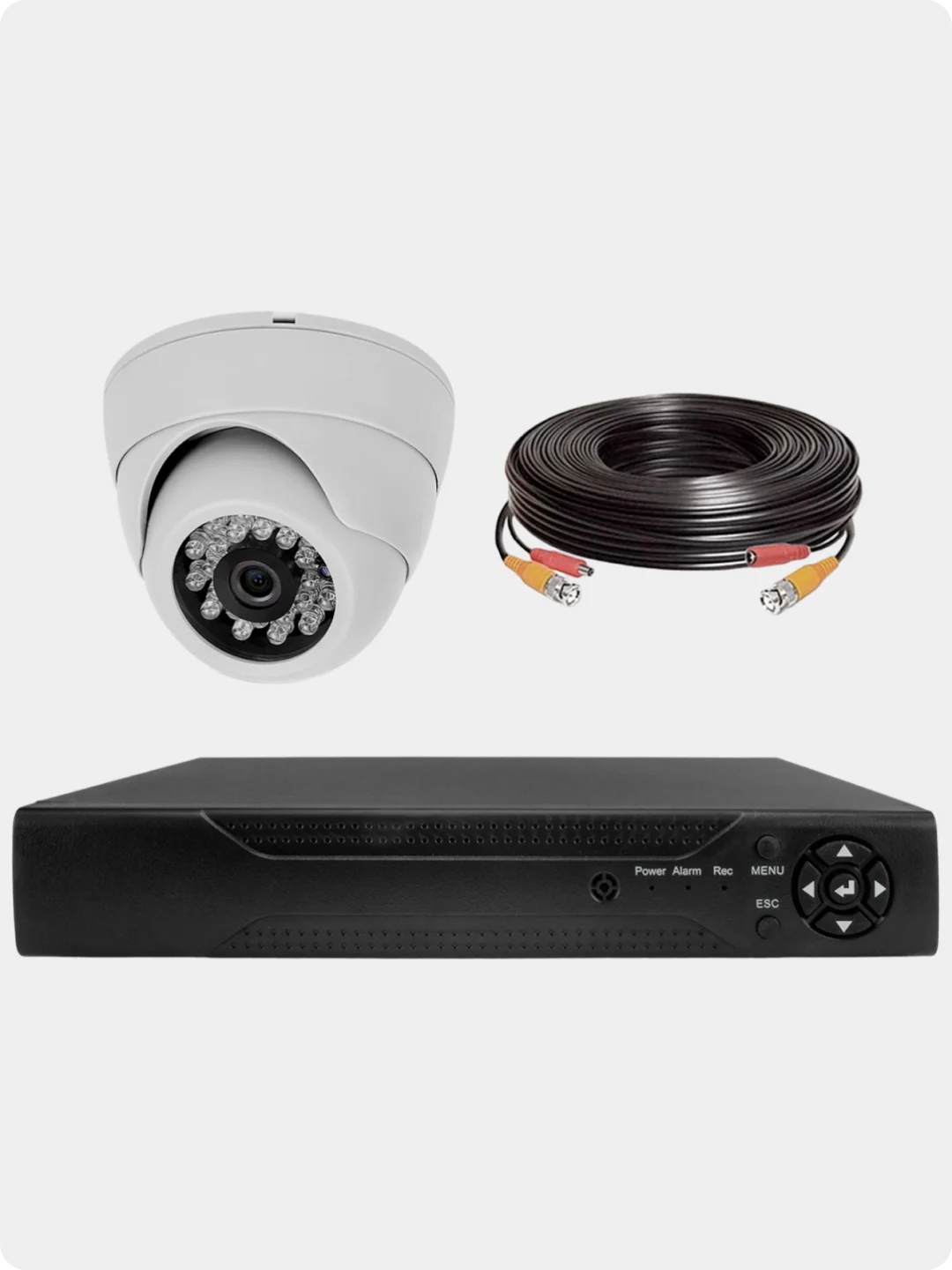 Комплект видеонаблюдения AHD 5Мп Ps-Link KIT-A501HD 1 камера для помещения