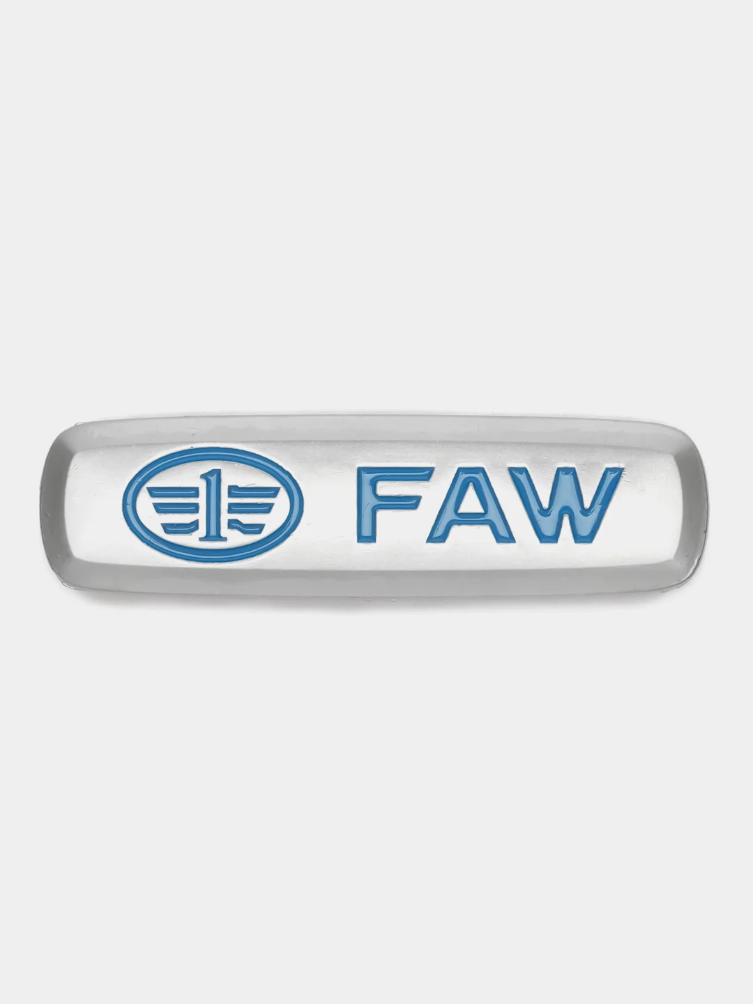 Шильдик логотип на автоковрик Faw