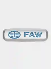 Шильдик логотип на автоковрик Faw
