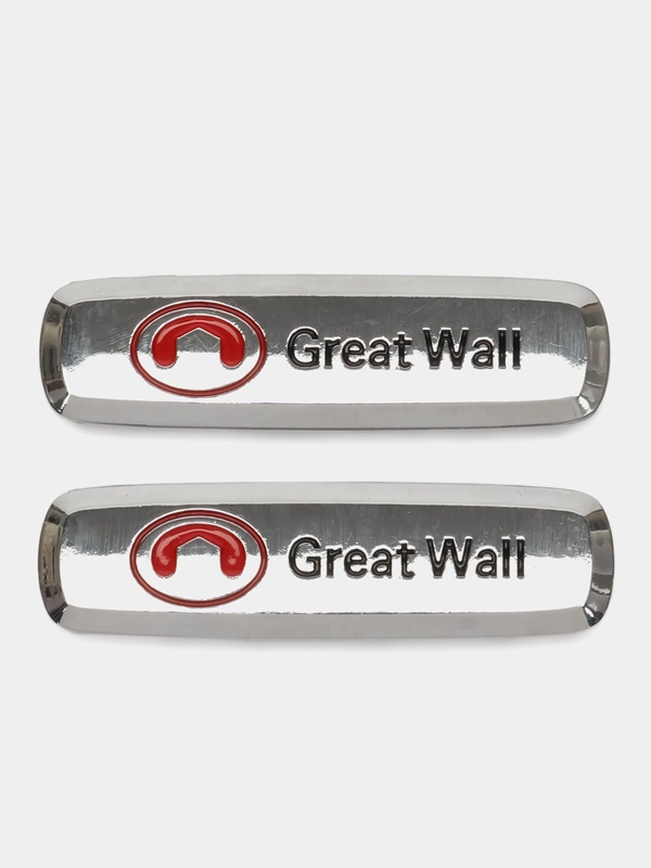 Шильдик логотип на автоковрик Great Wall