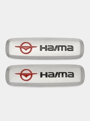 Шильдик логотип на автоковрик Haima