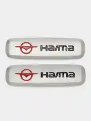 Шильдик логотип на автоковрик Haima