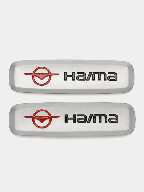 Шильдик логотип на автоковрик Haima