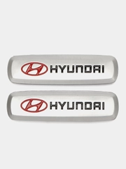 Шильдик логотип на автоковрик Hyundai