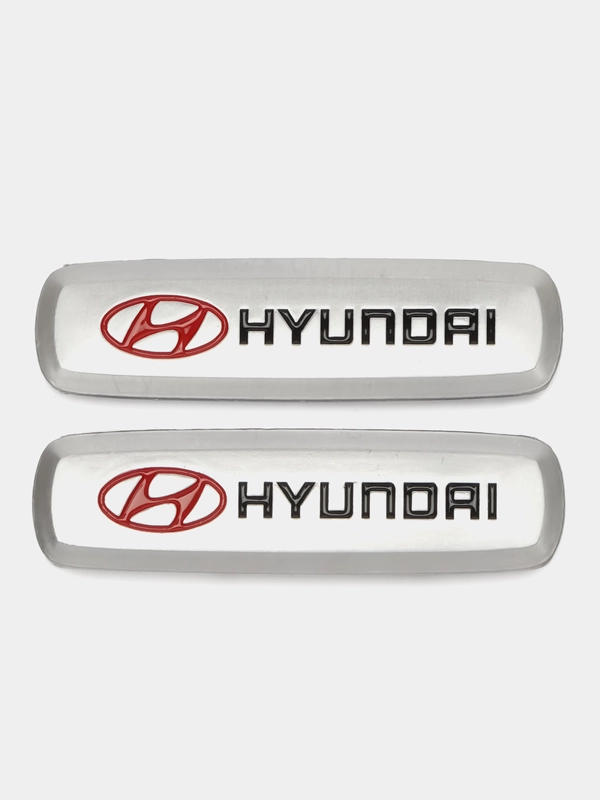 Шильдик логотип на автоковрик Hyundai